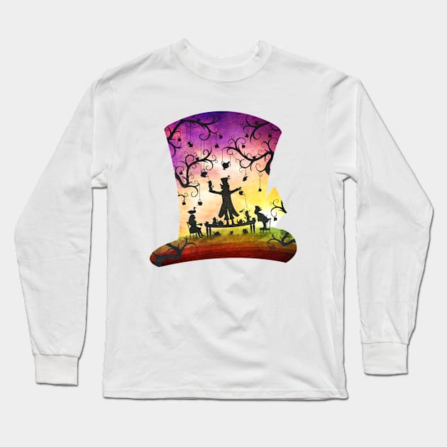 It's always tea time! Long Sleeve T-Shirt by DVerissimo